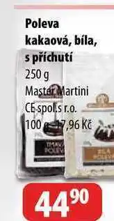 Partner Maloobchodní síť Poleva kakaová, bíla, s příchutí 250 g nabídka