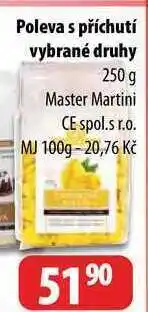 Partner Maloobchodní síť Poleva s příchutí vybrané druhy 250 g nabídka