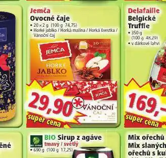 Jemča ovocné čaej