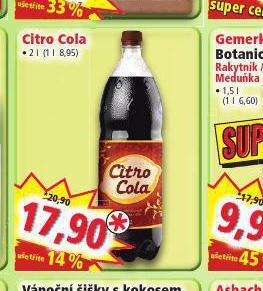 Norma Citro cola nabídka