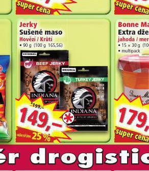 Norma Jerky sušené maso nabídka