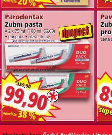 Norma Parodontax zubní pasta nabídka