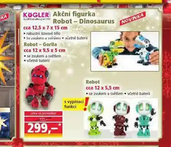 Norma Akční figurka robot - dinosaurus nabídka