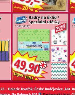 Norma Hadry na úklid nabídka
