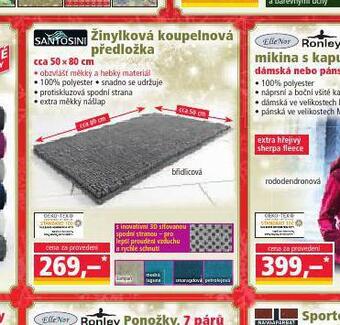 Norma Žínylková koupelnová předložka nabídka