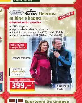 Dámská fleecová mikina s kapucí