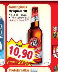 Norma Pivo gambrinus originál nabídka