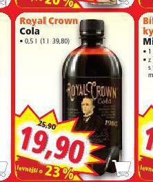 Norma Royal crown cola nabídka