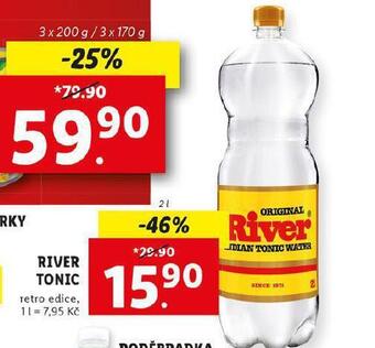 Lidl River tonic nabídka