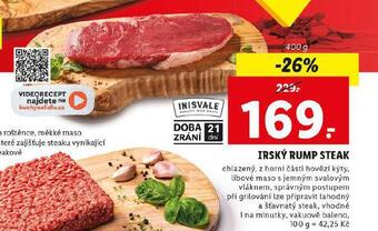 Lidl Irský rump steak nabídka