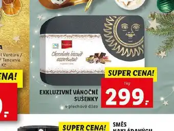 Lidl Exkluzivní vánoční sušenky nabídka
