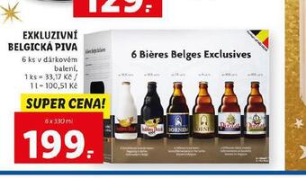 Lidl Exkluzivní belgická piva nabídka