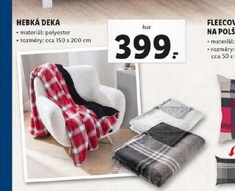 Lidl Hebká deka nabídka