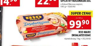 Lidl Rio mare insalatissime nabídka