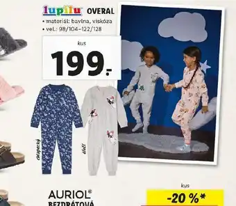 Lidl Dětský overal nabídka