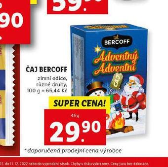 Lidl Čaj bercoff nabídka