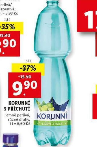Lidl Korunní s příchutí nabídka
