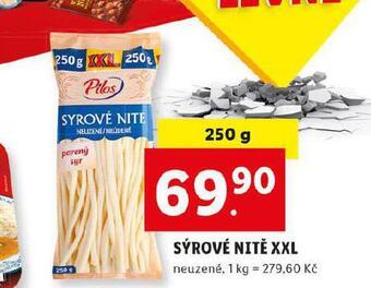 Lidl Sýrové nitě xxl nabídka