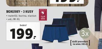 Lidl Boxerky nabídka