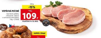 Lidl Vepřová pečeně nabídka