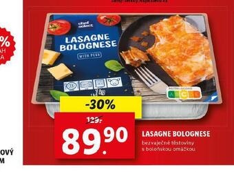 Lidl Lasagne bolognese nabídka