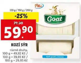 Kozí sýr, 120 g/150 g/200 g