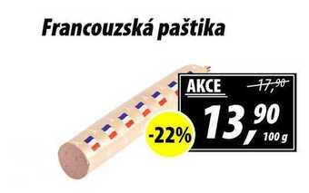 ZEMAN Francouzská paštika, 100 g nabídka