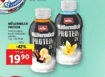 Lidl Müllermilch protein nabídka