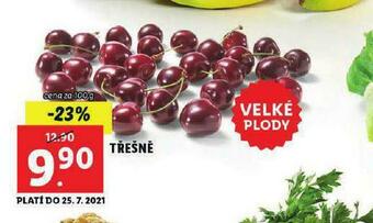 Lidl Třešně nabídka