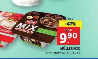 Lidl Müller mix nabídka