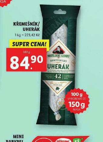 Lidl Kostelecký křemešník nabídka