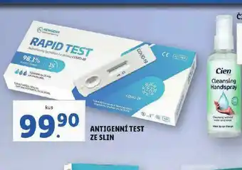 Antigenní test ze slin