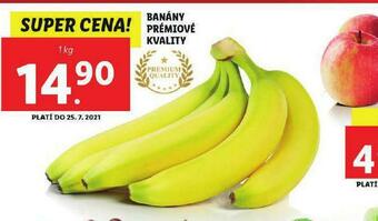 Lidl Banány premiové kvality nabídka
