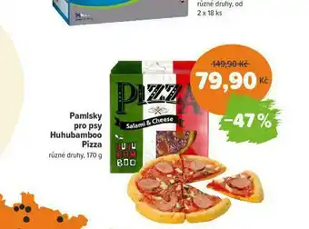 Pamlsky pro psy huhubamboo pizza