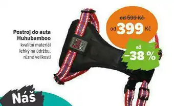 Postroj do auta huhubamboo