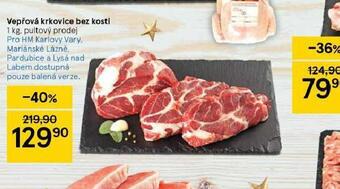 Tesco Vepřová krkovice bez kosti nabídka