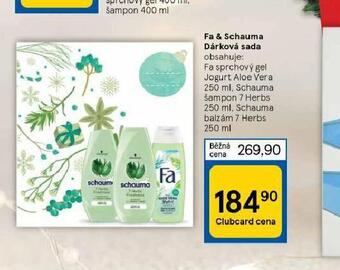 Tesco Fa & schauma dárková sada nabídka