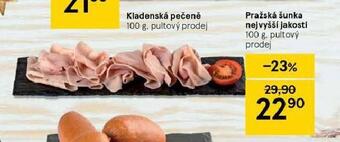 Tesco Pražská šunka nejvyšší jakosti nabídka
