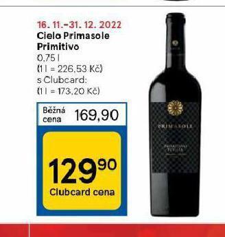 Cielo primasole primitivo