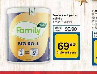 Tesco Tento kuchyňské utěrky nabídka