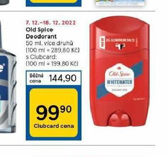 Tesco Old spice deodorant nabídka