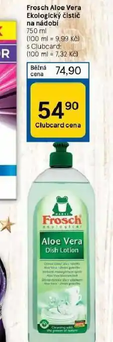 Tesco Frosch aloe vera ekologický čistič na nádobí nabídka