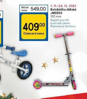 Tesco Koloběžka dětská nabídka