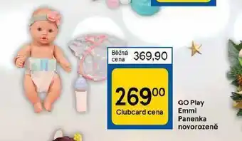 Tesco Go play emmi panenka novorozeně nabídka