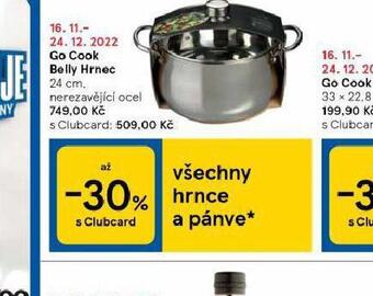Tesco Go cook belly hrnec nabídka