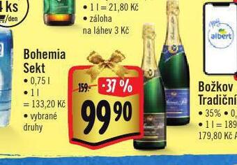 Albert Bohemia sekt nabídka