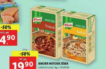 Lidl Knorr hotová jíška nabídka
