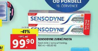 Lidl Sensodyne zubní pasta nabídka
