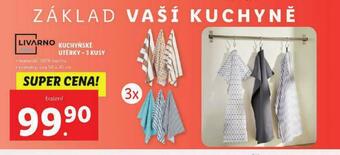 Lidl Kuchyňské utěrky nabídka
