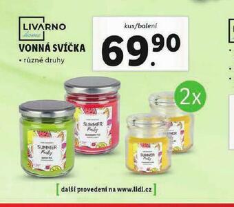 Lidl Vonná svíčka nabídka